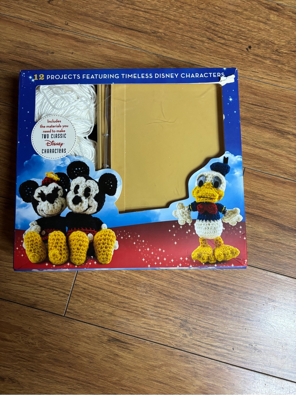 Disney Crochet Crochet Kit - Yellow, White, Black